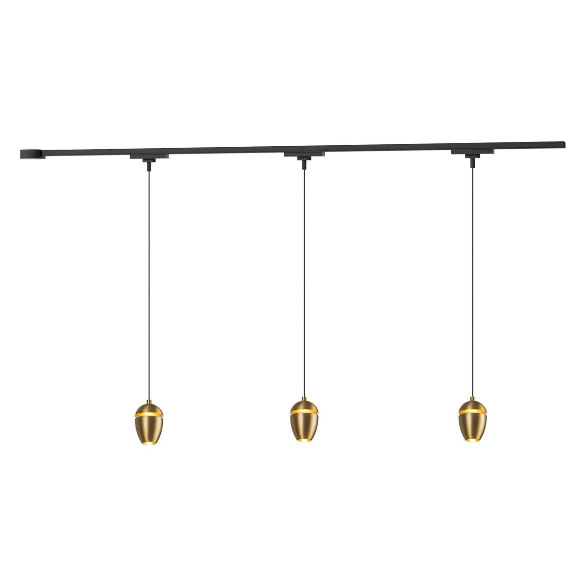 Kit de plafond LED Trilo TR3C-P89703-BG de Kuzco Lighting - Eloa en or brossé