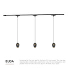 Kit de plafond LED Trilo TR3C-P89703-BG de Kuzco Lighting - Eloa en or brossé