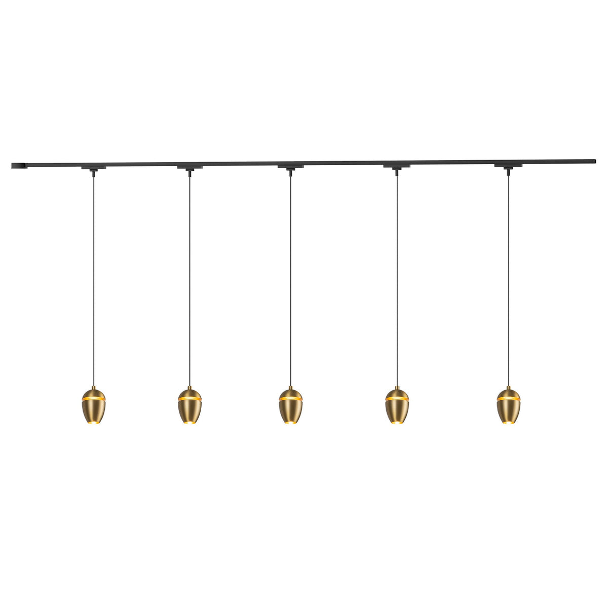 Kit de plafond LED Trilo TR5C4-P89703-BG de Kuzco Lighting - Eloa en or brossé
