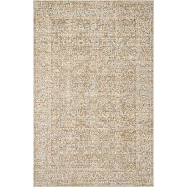 Tapis Elora ELR-05 Ciel / Terre cuite