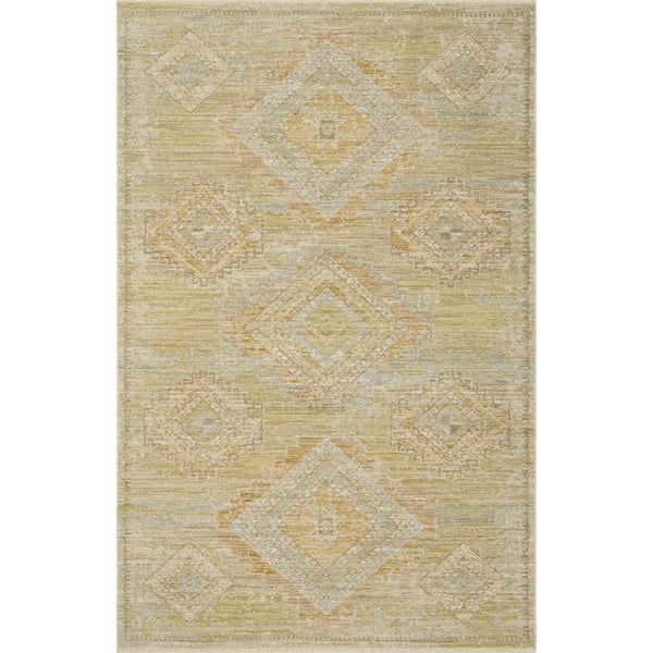 Elora ELR-09 Pistachio / Clay Area Rug