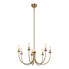 Alora Canada - CH419726BG - Sept lumières Suspendu - Ember - Or brossé