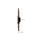 Kuzco Lighting WS29548-BK-UNV Enzo LED Wall Sconce in Black