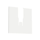 ET2 Lighting ETMSC03-WT Continuum Track Cover Plate in White
