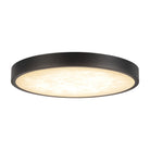 Alora Canada - FM653009MBAR - LED Plafonnier - Evelyn - Noir mat/Albâtre