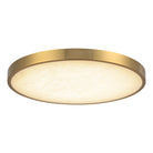 Alora Canada - FM653012MBAR - LED Plafonnier - Evelyn - Noir mat/Albâtre