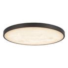 Alora Canada - FM653015MBAR - LED Plafonnier - Evelyn - Noir mat/Albâtre
