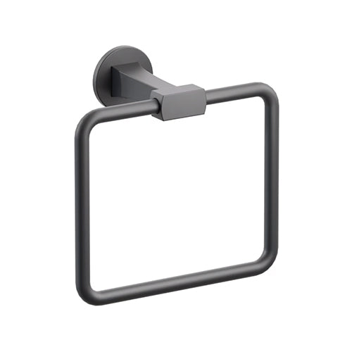 Emtek Transitional Flared Towel Ring in Oil Rubbed Bronze