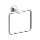 Emtek Transitional Flared Towel Ring in Polished Nickel