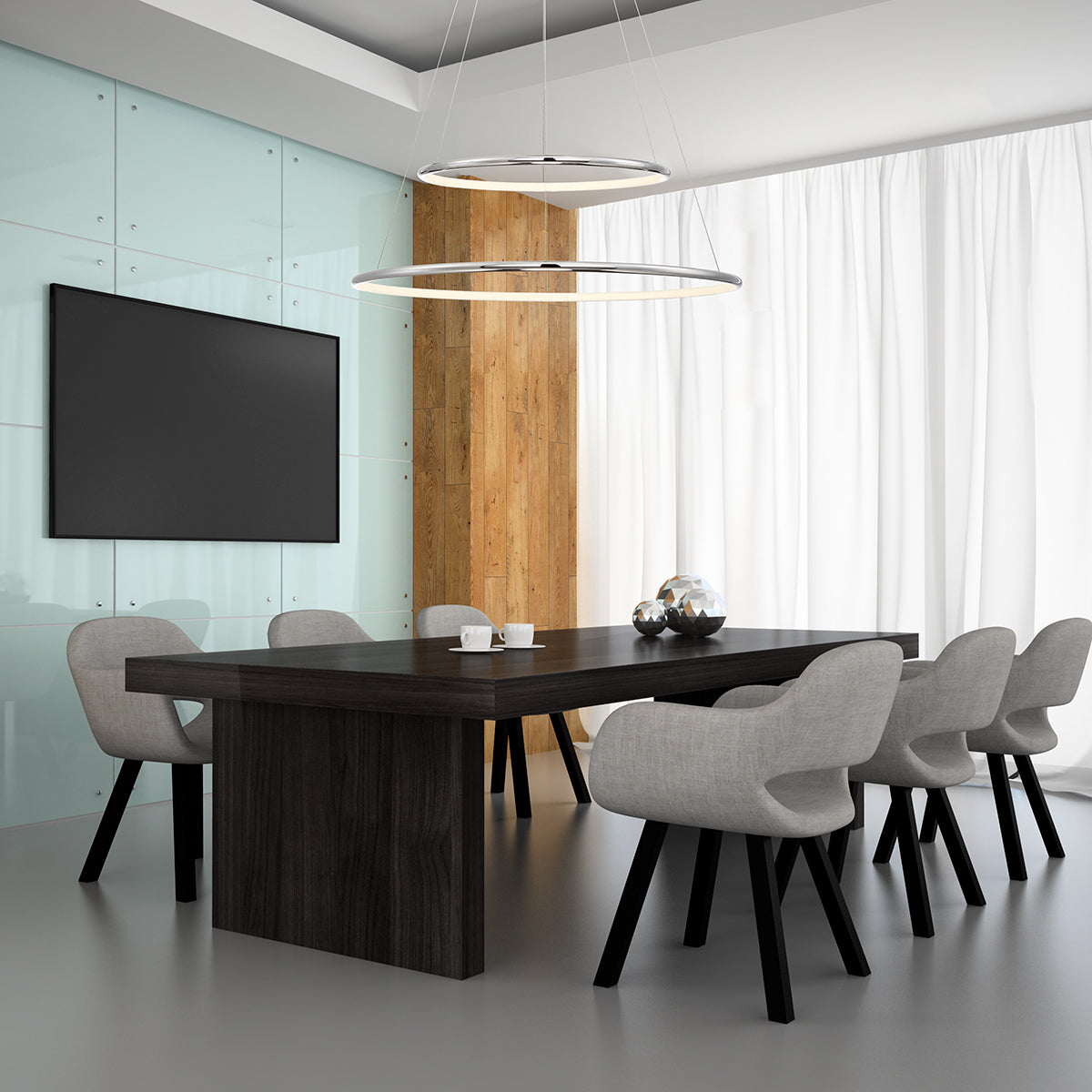 Eurofase - Valley 2-Tier LED Pendant - 31861-014 | Montreal Lighting & Hardware