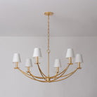 Troy Lighting F1341-VGL Bo Chandelier in Vintage Gold Leaf
