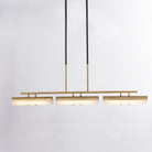 Troy Lighting F3248-PBR/SBK TITUS Linear Chandelier in Soft Black