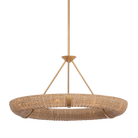 Troy Lighting F3836-PGL Floyd Suspendu en feuille d'or patinée