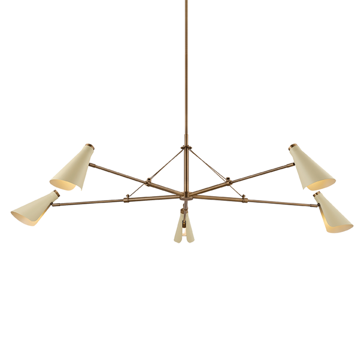 Troy Lighting F4369-PBR/SSD ANDERSEN Suspendu dans le sable mou