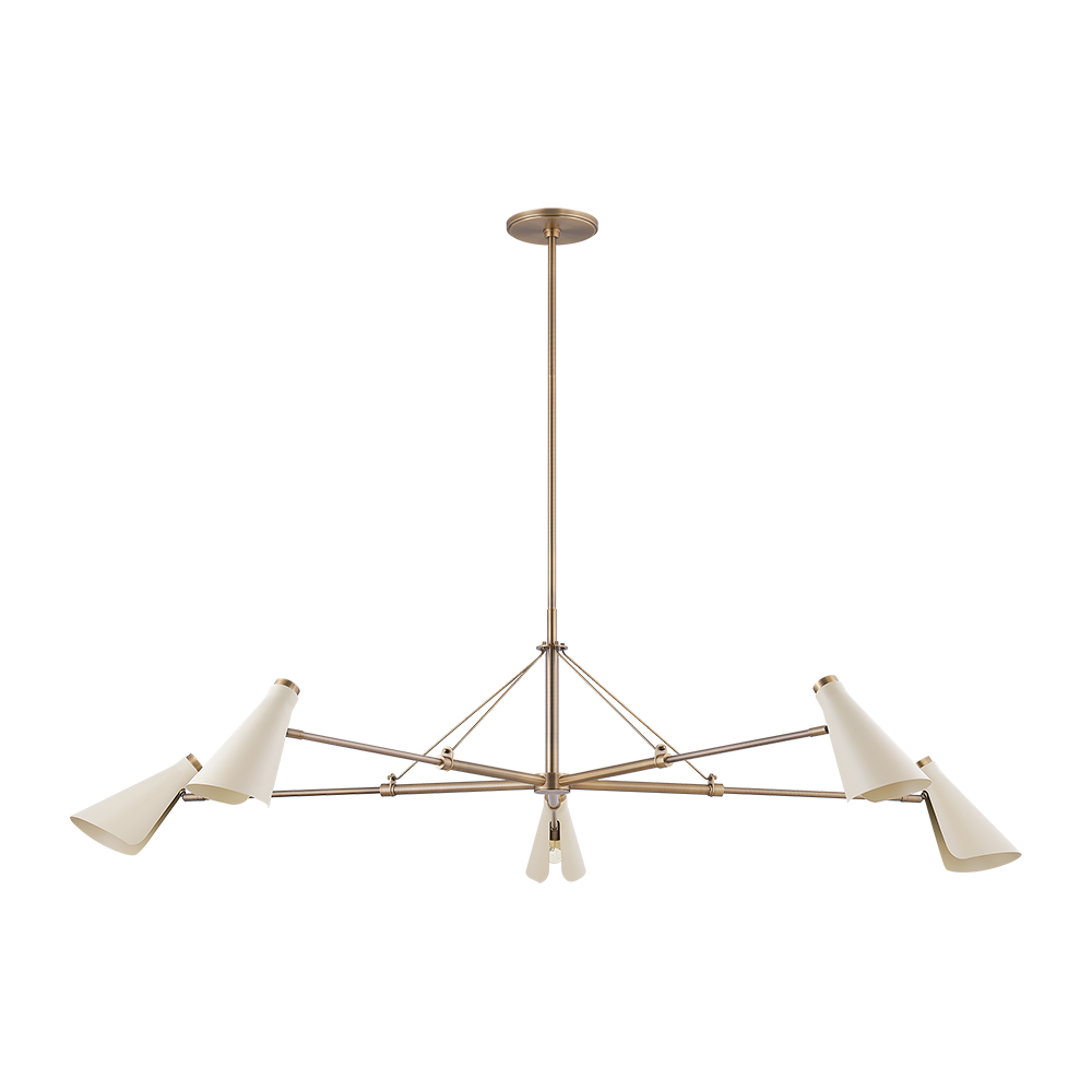Troy Lighting F4369-PBR/SSD ANDERSEN Suspendu dans le sable mou