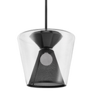 Troy Lighting F5853-SBK Berlin Suspension en noir doux