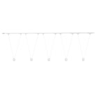 Kuzco Lighting TR5C-P27203-BG Trilo LED Ceiling Kit - Faria Double in Brushed Gold