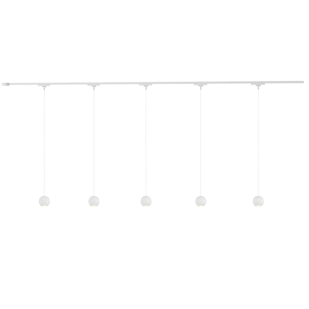 Kit de plafond LED Kuzco Lighting TR5C4-P26903-WH Trilo - Faria en blanc