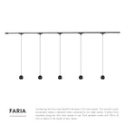 Kuzco Lighting TR5C-P26903-BG Trilo LED Ceiling Kit - Faria in Brushed Gold