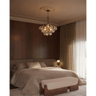 Alora Canada - CH654624BGSM - Six lumières Suspendu - Faye - Or brossé/Verre fumé
