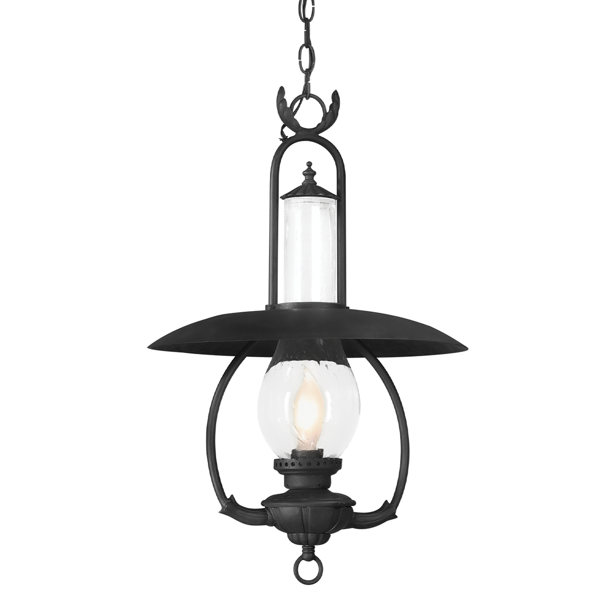 Lanterne extérieure Troy Lighting F9013-SFB La Grange, finition noir mat
