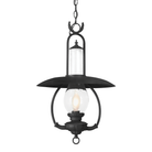 Lanterne extérieure Troy Lighting F9013-SFB La Grange, finition noir mat