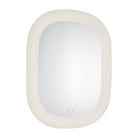 Miroir de courtoisie flottant à DEL Kuzco Lighting VM13837-WH-5CCT, blanc