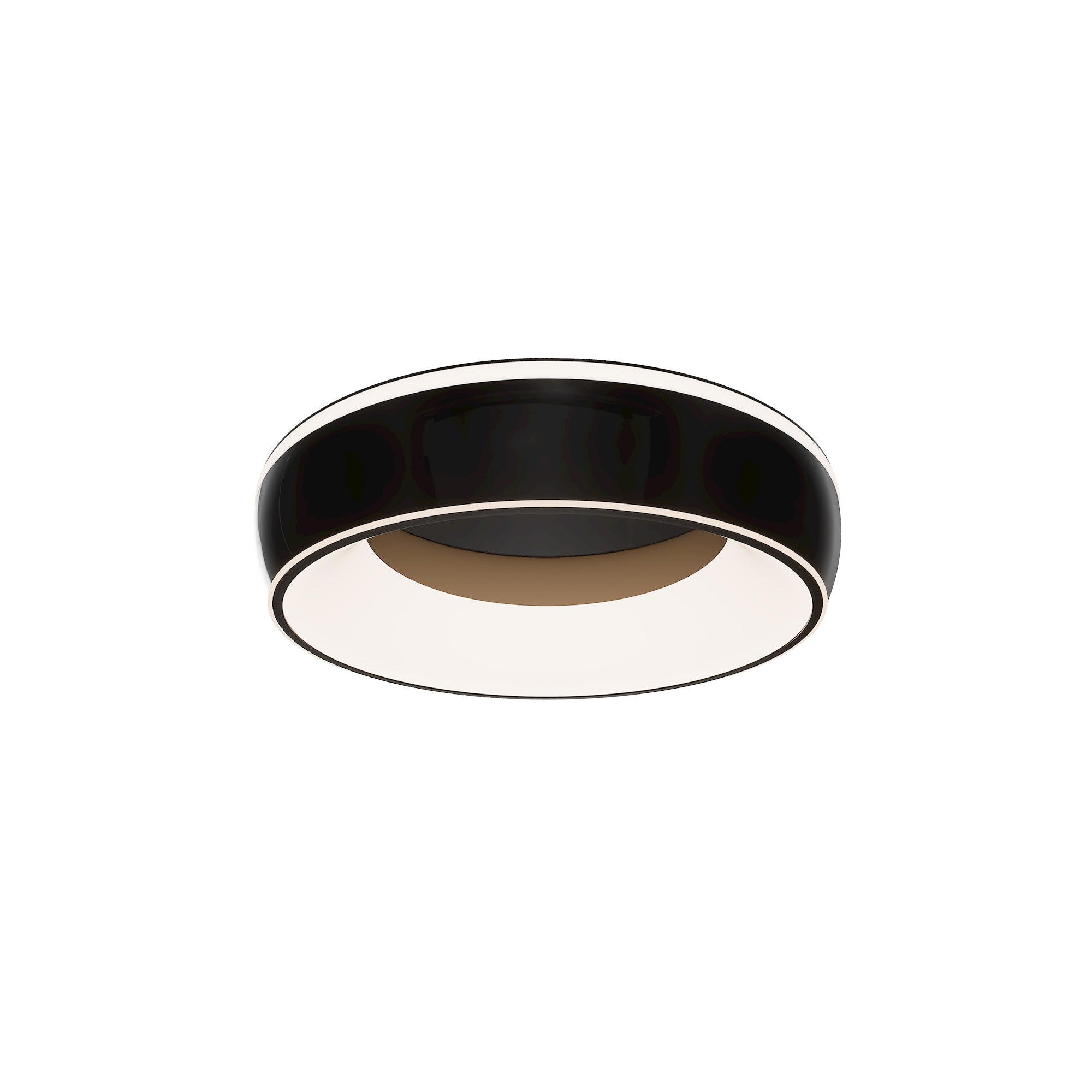 W.A.C. Canada - FM402619-BC - LED Flush Mount - Ringwall - Black Chrome