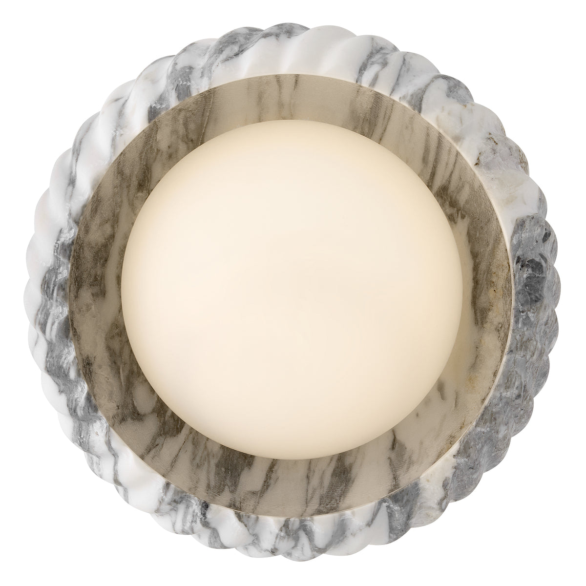 Applique murale Fredrick Ramond FR31310WM Tura LED en marbre blanc