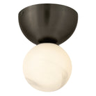 Fredrick Ramond FR41901BX Selene Semi-Flush Mount in Black Oxide