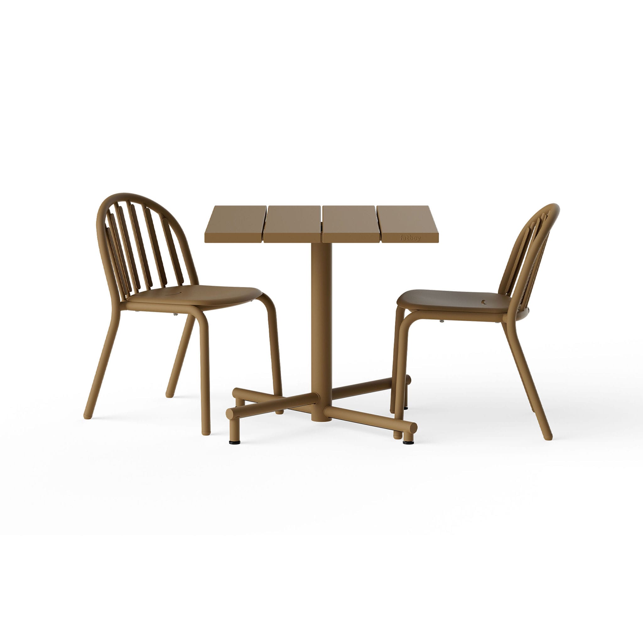 Ensemble Bistro de Fred<br> 1 table carrée + 2 chaises
