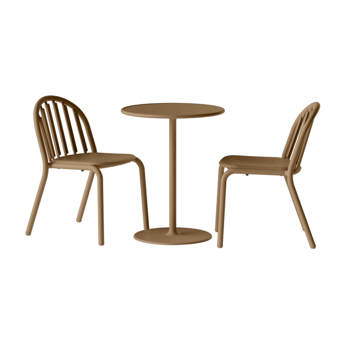 Ensemble Bistro de Fred<br> 1 table ronde + 2 chaises