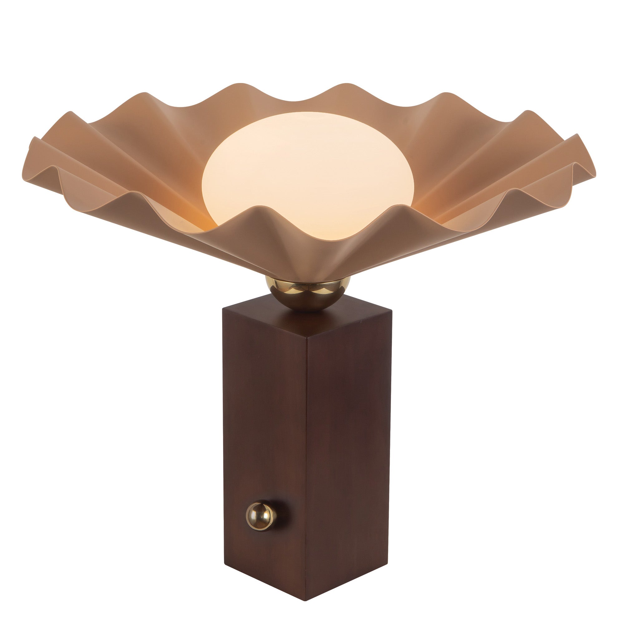 Alora Canada - TL354116BGD - One Light Table Lamp - Furrow - Burgundy