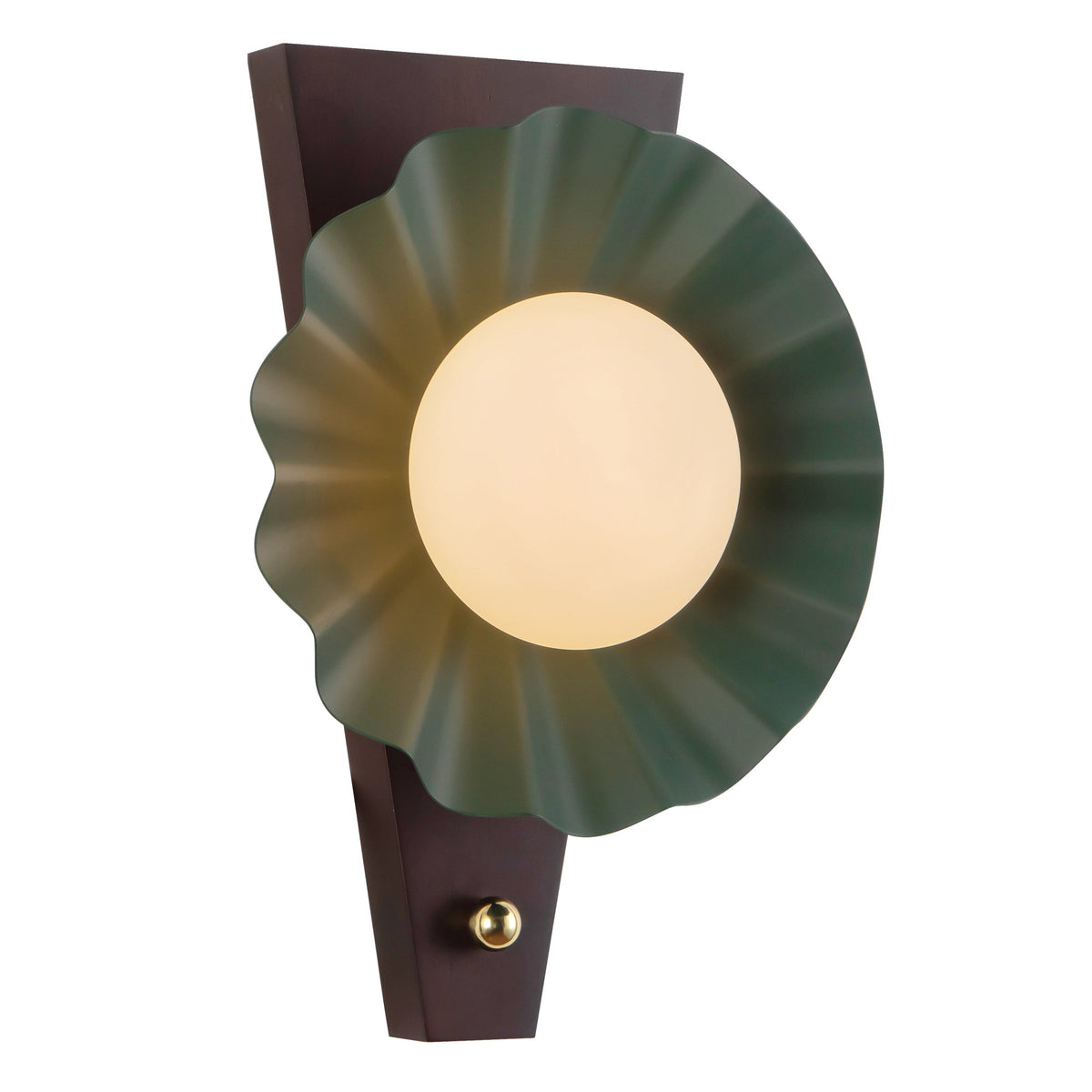 Alora Canada - WS354012PGN - Une lampe Murale - Sillon - Vert pin