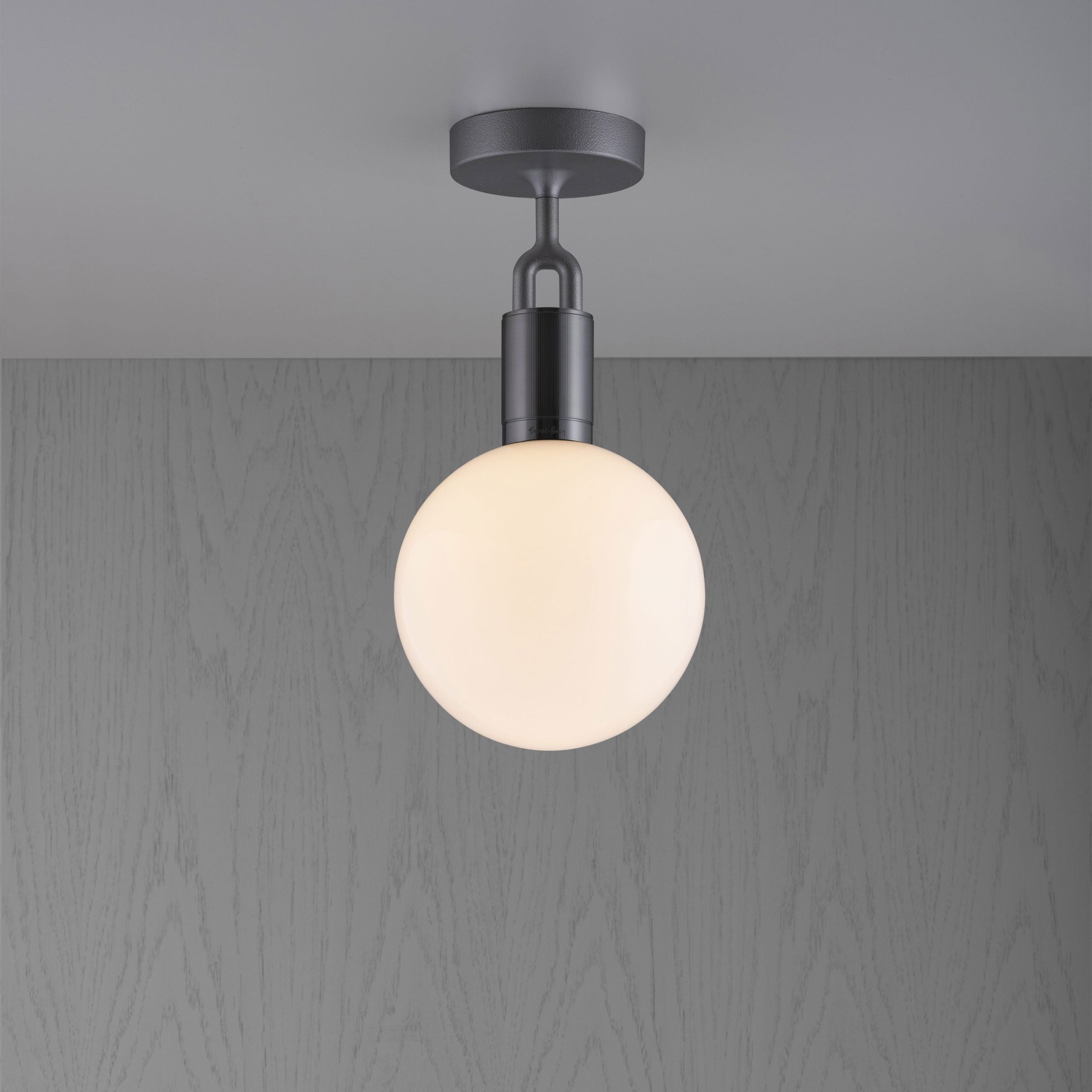 Buster + Punch - NFC-873225 - Forked Ceiling - Globe  - Forked - Gun Metal