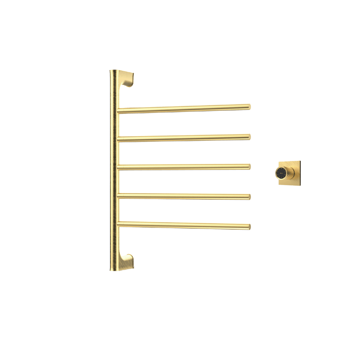 Sèche-serviettes P&Bhusri G05-M-BBR-XM G05 en laiton brossé PVD