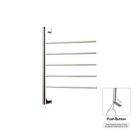 P&Bhusri G05-M-PWG-N G05 Towel Warmer in PVD Polished White Gold