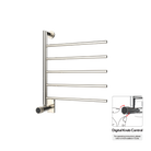 Sèche-serviettes P&Bhusri G06-M-PNI-XM G06 en nickel poli PVD