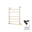 P&Bhusri G10-M-BBZ-XK G10 Towel Warmer in PVD Brushed Bronze