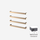 P&Bhusri G12-L-BBZ-ME G12 Towel Warmer in PVD Brushed Bronze