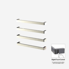 P&Bhusri G12-L-BWG-ME G12 Towel Warmer in PVD Brushed White Gold
