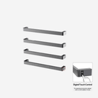 P&Bhusri G12-L-GML-ME G12 Towel Warmer in PVD Gun Metal