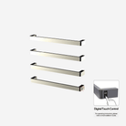 P&Bhusri G12-L-PWG-ME G12 Towel Warmer in PVD Polished White Gold