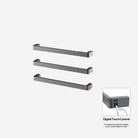 P&Bhusri G12-M-GML-ME G12 Towel Warmer in PVD Gun Metal