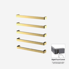 P&Bhusri G12-XL-BBR-ME G12 Towel Warmer in PVD Brushed Brass