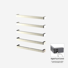 P&Bhusri G12-XL-BWG-ME G12 Towel Warmer in PVD Brushed White Gold