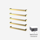 P&Bhusri G12-XL-PBR-ME G12 Towel Warmer in PVD Polished Brass
