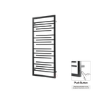 P&Bhusri G22-M-BBN-N G22 Towel Warmer in PVD Brushed Black Nickel