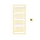 P&Bhusri G22-M-BBR-XM G22 Towel Warmer in PVD Brushed Brass