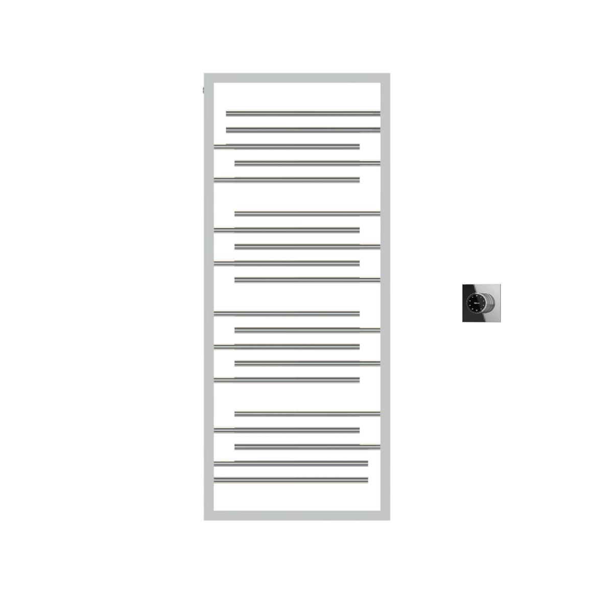 Sèche-serviettes P&Bhusri G22-M-CHR-XM G22 en chrome poli